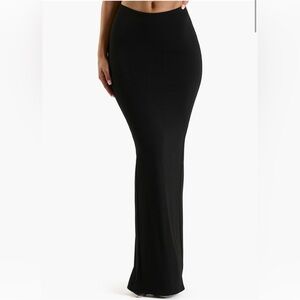 Naked Wardrobe Black Maxi Skirt (Size L) – Discontinued Style, Perfect Condition